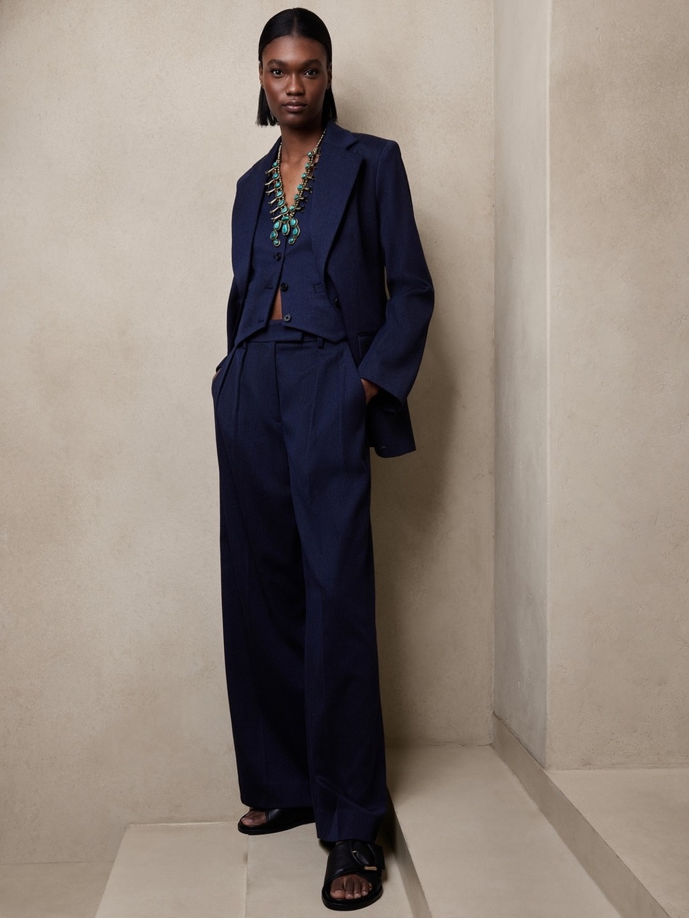 Banana Republic Mare Three Piece Women’s Suit